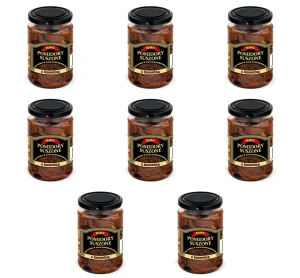 MK Pomidory suszone z żurawiną w oleju słonecznikowym 280 g. X8