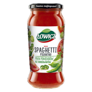 Sos spaghetti pikantny Łowicz 500 g
