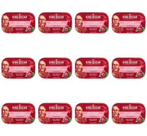 King Oscar Pasta z kawioru i delikatnej wątróbki dorsza z żurawiną 100g X12