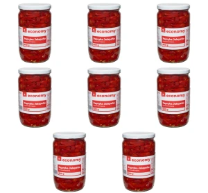 TGE Papryka Jalapeno czerwona krojona 680 g X8