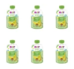 HiPP SPORT Gruszki-Banany-Winogrona z owsem BIO, po 1. roku, 120 g X6