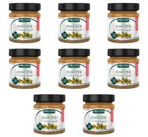Pasta tuńczyk z zielonymi oliwkami 180 g HELCOM PREMIUM X8