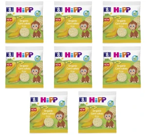 HiPP Wafelki kukurydziane mango BIO, 23 g X8