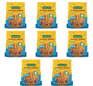 Bakalland Orzeszki ziemne prażone solone 350 g X8