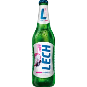 Piwo LECH FREE DRAGONFRUIT GRAPE 0,0% butelka 500ml zwrotna