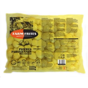FARM FRITES POMMES PARISIENNES MAŁE ZIEMNIACZKI PODGOTOWANE 4KG