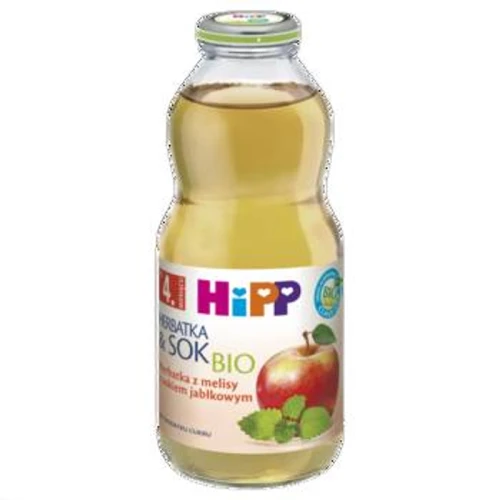 HiPP BIO od pokoleń, Herbatka z melisy z sokiem jabłkowym, po 4. m-cu, 500 ml 1768516994768-37065-3-oy4tcch.png
