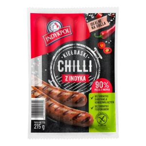 Kiełbaski Chill z indyka 215g Indykpol