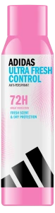 adidas Ultra Fresh Control antyperspirant w sprayu dla kobiet zapewniający długotrwałą świeżość, 150 ml