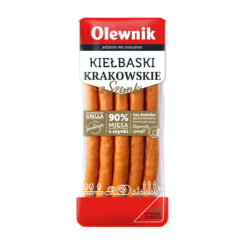 Kiełbaski krakowskie z szynki 200 g olewnik 36297-Photoroom.png