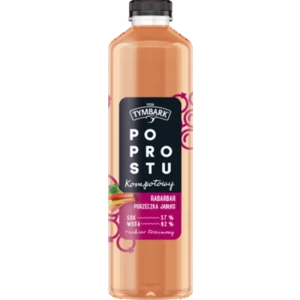 Tymbark Po Prostu Kompotowy napój rabarbar porzeczka jabłko 1,25 l
