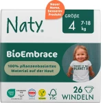 Ekologiczne pieluchy jednorazowe, rozmiar 4, 7-18 kg, 26 szt