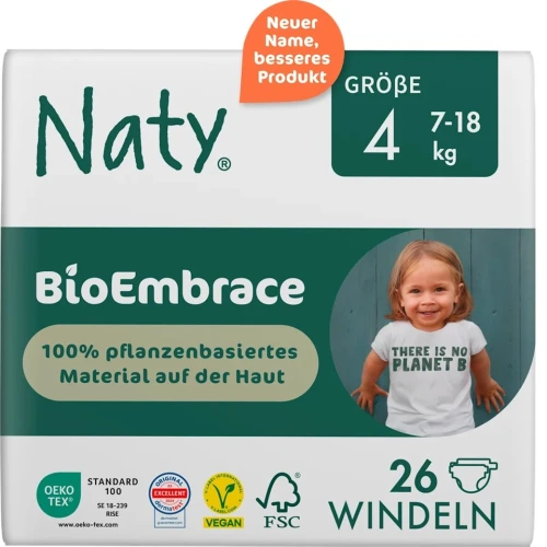 Ekologiczne pieluchy jednorazowe, rozmiar 4, 7-18 kg, 26 szt 6853_1_12405435.jpg