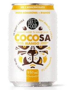 Woda kokosowa z sokiem z mango NFC 330 ml