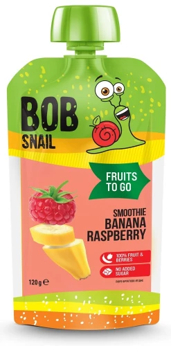 Smoothie banan- malina  bez dodatku cukru 120g 6867_1_12601322.jpg