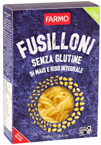 Makaron fusilloni kukurydziano-ryżowy bezglutenowy 250 g 6943_1_13573914.jpg