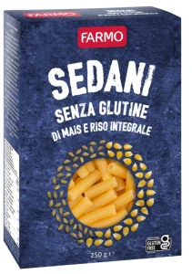 Makaron sedani kukurydziano-ryżowy bezglutenowy 250 g