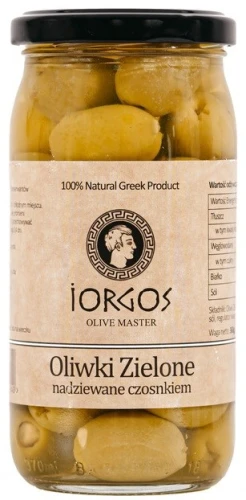 Oliwki zielone nadziewane czosnkiem 360/180g 6927_1_13182412.jpg