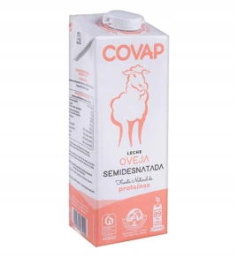 Mleko uht owcze częściowo odtłuszczone. zawartość tłuszczu 1,7 %. covap 1 l