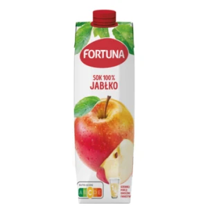 Sok 100% jabłkowy Fortuna 1 l