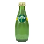 Perrier woda mineralna gazowana 330 ml w szklanej butelce