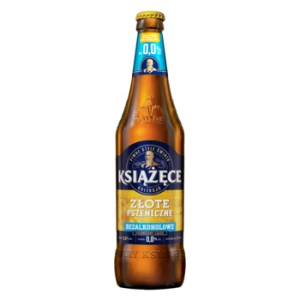 Piwo bezalkoholowe Książęce Złote Pszeniczne 0,0% butelka 500 ml