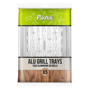 Tacka aluminiowe do grilla 5 sztuk Piknik