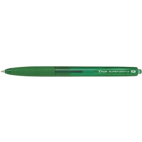 Długopis olejowy automatyczny PILOT SUPER GRIP zielony BPGG-8R-F-GG 47336.jpg