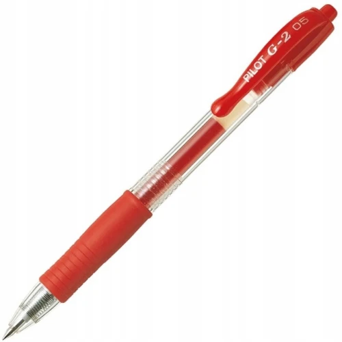 Pióro żelowe PILOT G2 czerwony PIBLG2-5R 33055.jpg