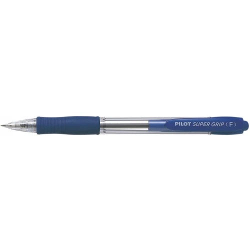 Długopis olejowy PILOT SUPER GRIP niebieski PIBPGP-10R-L 43907.jpg