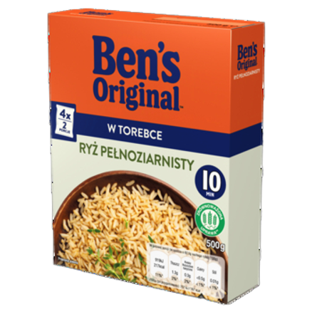 Ryż pełnoziarnisty Uncle Ben's 4x125 g Ryż pełnoziarnisty Uncle Ben's 4x125g