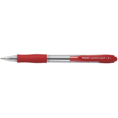 Długopis olejowy PILOT SUPER GRIP czerwony PIBPGP-10R-R 12885.jpg