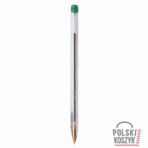 Długopis BIC Cristal Grip zielony 1 mm
