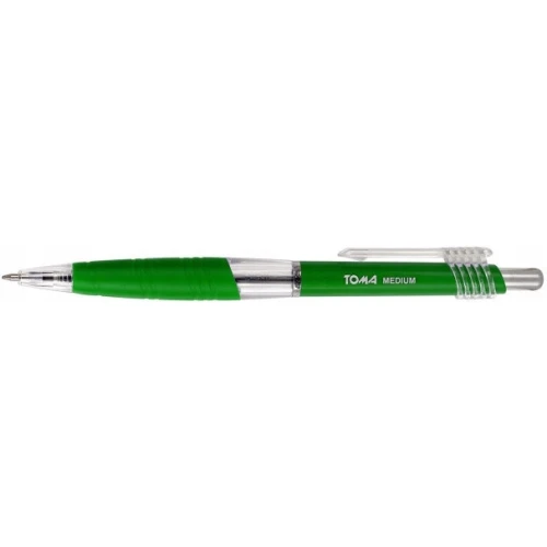 Długopisy automatyczny MEDIUM 1.0mm zielony TOMA TO-038 1644.jpg