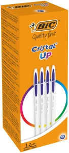 BIC Cristal Up Długopis niebieski Pudeko 20szt