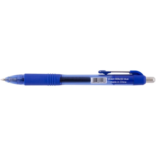 Pióro żelowe automatyczne 0,5mm niebieskie AH-806c50 166123 D.RECT 15081.jpg