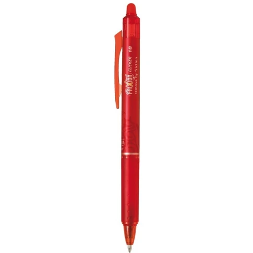 Pióro kulkowe FRIXION CLICKER 1mm czerwone PIBLRT-FR10-R PILOT 26431.jpg