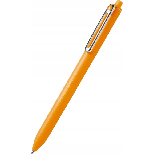Długopis IZEE 0.7 pomarańczowy BX467-F PENTEL z tuszem low viscosity 28749.jpg