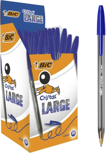 Długopis CRISTAL LARGE niebieski 1.6mm 880656 BIC bbf786e6cb46232193833046f9e92b98.jpg