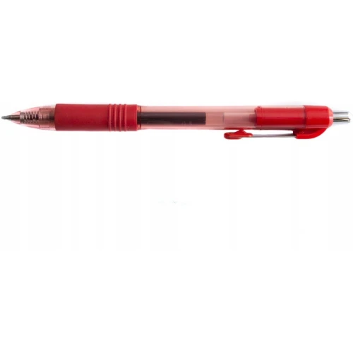 Pióro żelowe automatyczne 806 czerwone 166002 D.RECT 51094.jpg
