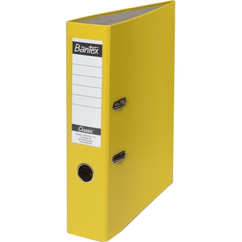 Segregator na dokumenty A4 50mm CLASSIC żółty 400044678 BANTEX BUDGET 5321.jpg