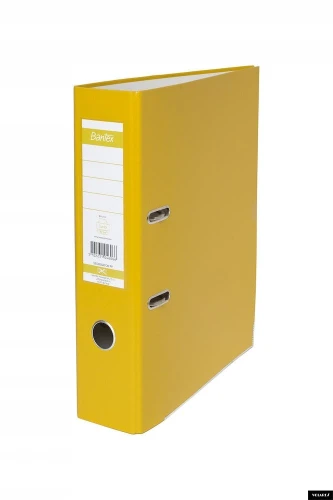 Segregator na dokumenty A4 80mm XXL żółty z szyną 100551786 BANTEX f32b1f7a64c32af017f8a7707e269060.jpg