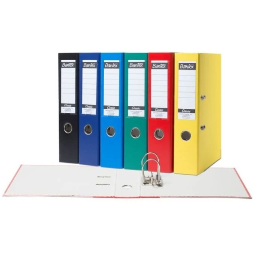 Segregator na dokumenty A4 50mm CLASSIC zielony 400044674 BANTEX BUDGET 46795.jpg