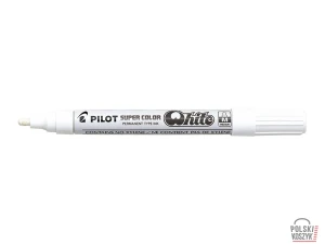 Marker olejowy PILOT grubość M biały PISC-PBWM