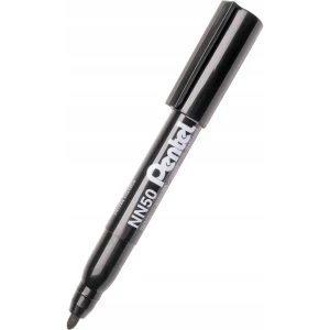 Marker permanentny NN50 czarny okrągła końcówka PENTEL