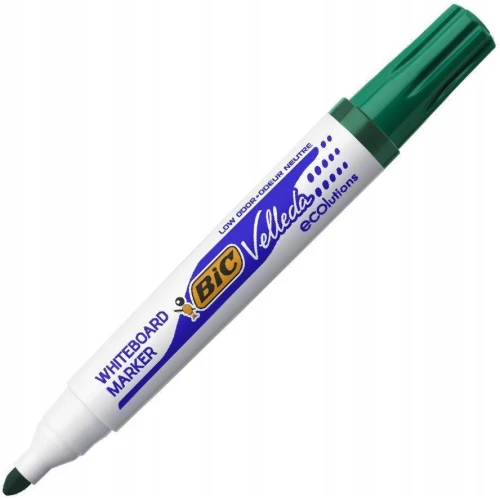 Marker VELLEDA 1701 suchościeralny zielony BIC ECO okrągła końcówka 904940 25227.jpg
