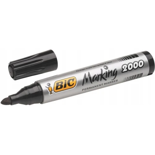 Marker permanentny 2000 czarny BIC ECO okrągła końcówka 8209153 23226.jpg