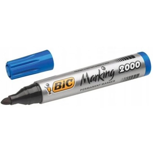 Marker permanentny 2000 niebieski BIC ECO okrągła końcówka 8209143 21727.jpg