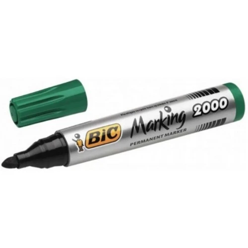 Marker permanentny 2000 zielony BIC ECO okrągła końcówka 8209123 46290.jpg