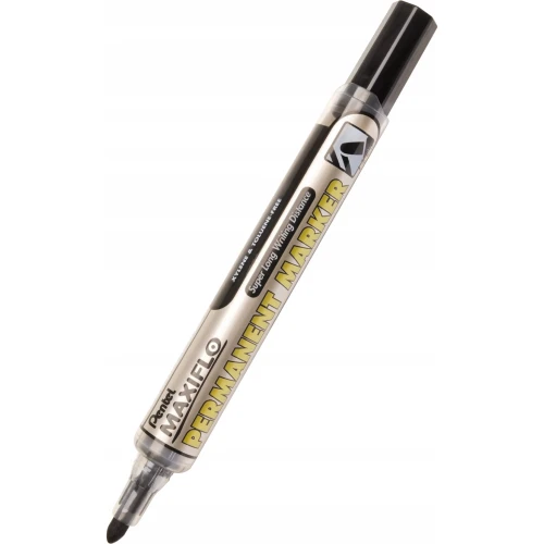 Marker permanentny NLF50 czarny okrągły z tłoczkiem płynny tusz PENTEL 21232.jpg